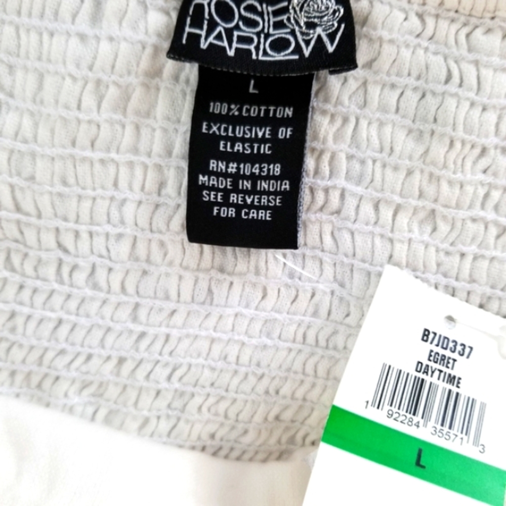 NEW Rosie Harlow spring cotton tie front dress XXL, XL or L - Picture 12 of 12
